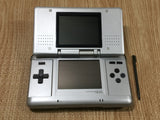 LG5656 Tested Working - Nintendo DS Platinum Silver Console Japan