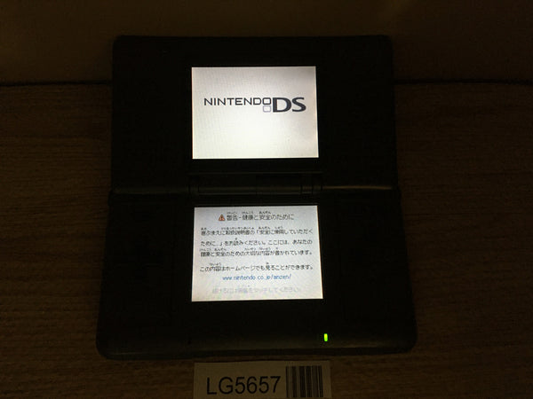 LG5657 With Defects - Nintendo DS Graphite Black Console Japan