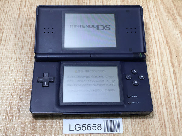 LG5658 With Defects - Nintendo DS Lite Enamel Navy Console Japan