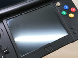 LG5663 With Defects - Nintendo NEW 3DS BLACK w/ Zelda Plate Console Japan