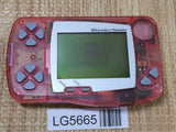 LG5665 With Defects - Wonder Swan Skeleton Pink Bandai Console Japan