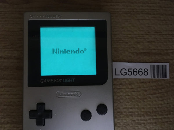LG5668 Tested Working - GameBoy Light Silver Game Boy Japan