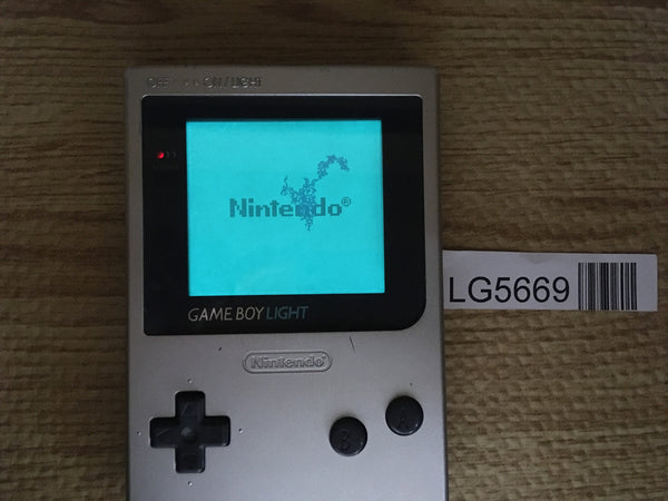 LG5669 With Defects - GameBoy Light Silver Game Boy Japan