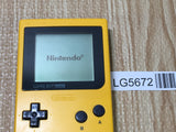 LG5672 Tested Working - GameBoy Pocket Yellow Game Boy Console Japan