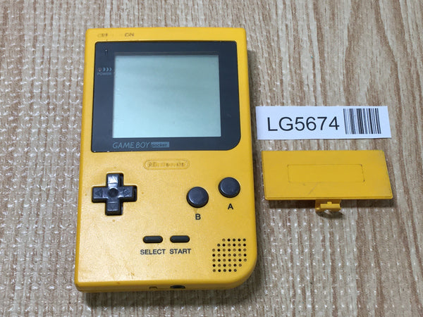 LG5674 Not Working - GameBoy Pocket Yellow Game Boy Console Japan