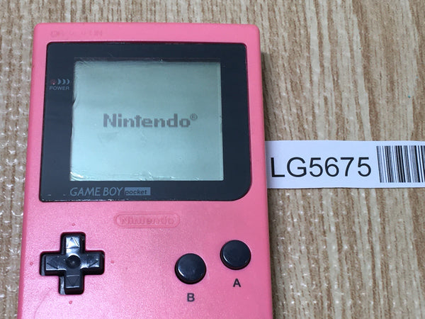 LG5675 Tested Working - GameBoy Pocket Pink Game Boy Console Japan