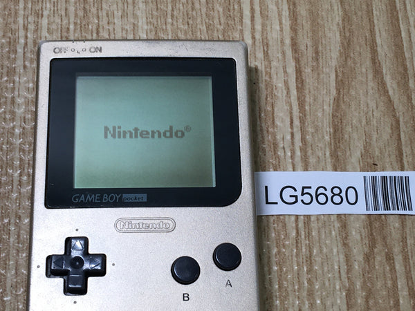 LG5680 With Defects - GameBoy Pocket Gold Game Boy Console Japan