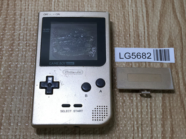 LG5682 Not Working - Yellow Motherboard GameBoy Pocket Gold Game Boy Console Japan