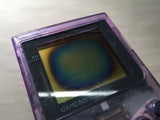 LG5685 With Defects - GameBoy Pocket Clear Purple Game Boy Console Japan