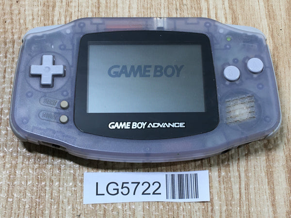 LG5722 With Defects - GameBoy Advance Milky Blue Game Boy Console Japan