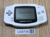 LG5738 With Defects - GameBoy Advance White Game Boy Console Japan