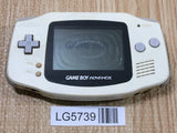 LG5739 With Defects - GameBoy Advance White Game Boy Console Japan