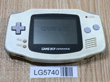 LG5740 With Defects - GameBoy Advance White Game Boy Console Japan