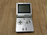 LG5747 With Defects - GameBoy Advance SP Platinum Silver Game Boy Console Japan