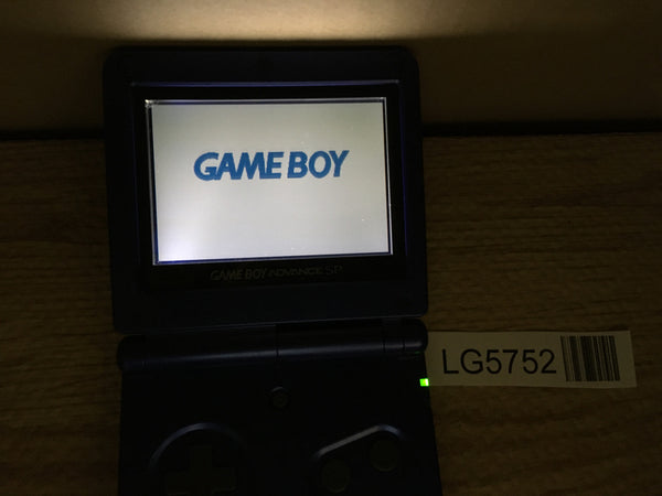 LG5752 With Defects - GameBoy Advance SP Azurite Blue Game Boy Console Japan