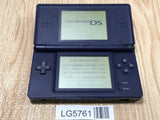 LG5761 With Defects - Nintendo DS Lite Enamel Navy Console Japan