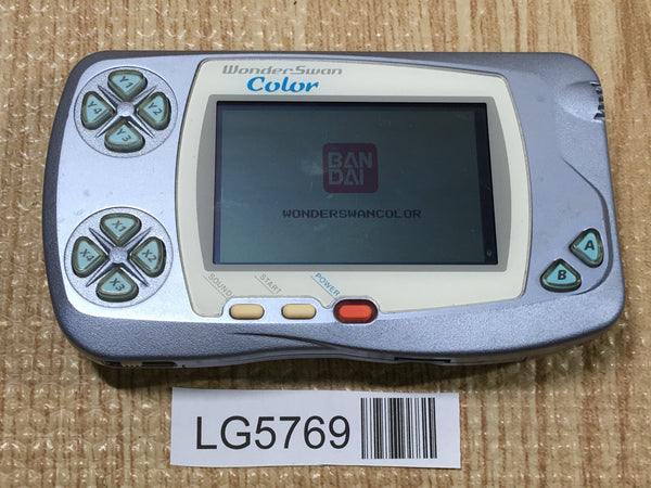LG5769 Tested Working - Wonder Swan Color Pearl Blue Bandai Console Japan