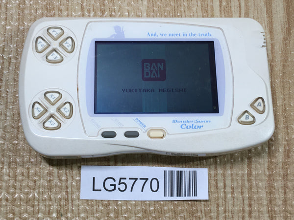 LG5770 Tested Working - Wonder Swan Color Final Fantasy II Ver. Console Japan
