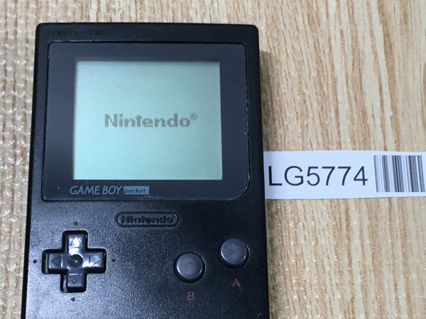 LG5774 Tested Working - GameBoy Pocket Black Game Boy Console Japan