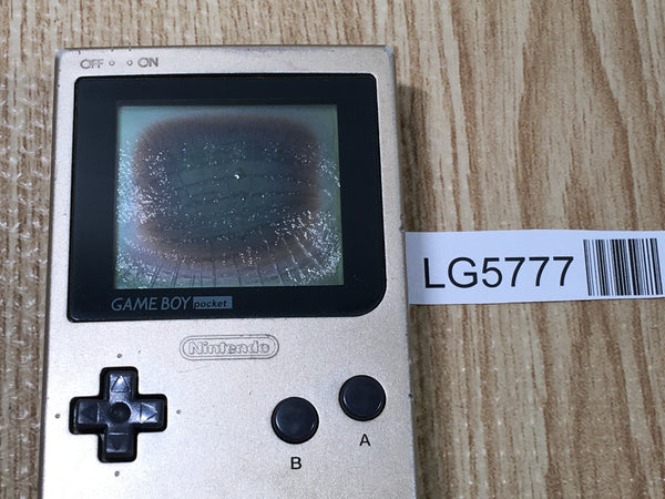 LG5777 With Defects - GameBoy Pocket Gold Game Boy Console Japan