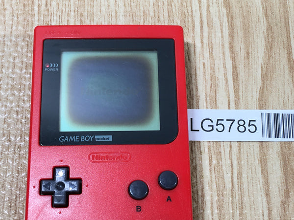 LG5785 With Defects - GameBoy Pocket Red Game Boy Console Japan