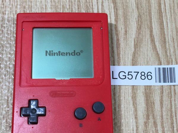 LG5786 With Defects - GameBoy Pocket Red Game Boy Console Japan