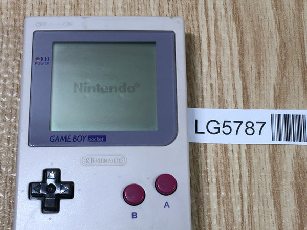 LG5787 With Defects - GameBoy Pocket Gray Grey Game Boy Console Japan