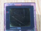 LG5789 With Defects - GameBoy Pocket Clear Purple Game Boy Console Japan