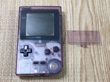 LG5789 With Defects - GameBoy Pocket Clear Purple Game Boy Console Japan
