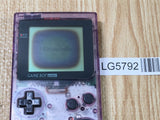 LG5792 With Defects - GameBoy Pocket Clear Purple Game Boy Console Japan