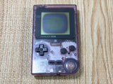 LG5792 With Defects - GameBoy Pocket Clear Purple Game Boy Console Japan