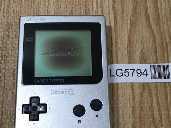 LG5794 With Defects - Yellow Motherboard GameBoy Pocket Silver Console Japan