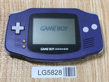 LG5828 With Defects - GameBoy Advance Violet Game Boy Console Japan