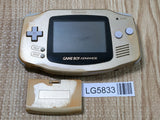 LG5833 Not Working - GameBoy Advance Gold Game Boy Console Japan