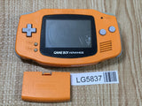 LG5837 Not Working - GameBoy Advance Orange Game Boy Console Japan