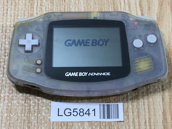 LG5841 Not Working - GameBoy Advance Milky Blue Game Boy Console Japan