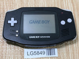 LG5849 With Defects - GameBoy Advance Black Game Boy Console Japan