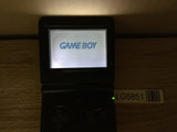 LG5851 With Defects - GameBoy Advance SP Onyx Black Game Boy Console Japan