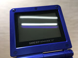 LG5855 Tested Working - GameBoy Advance SP Azurite Blue Game Boy Console Japan