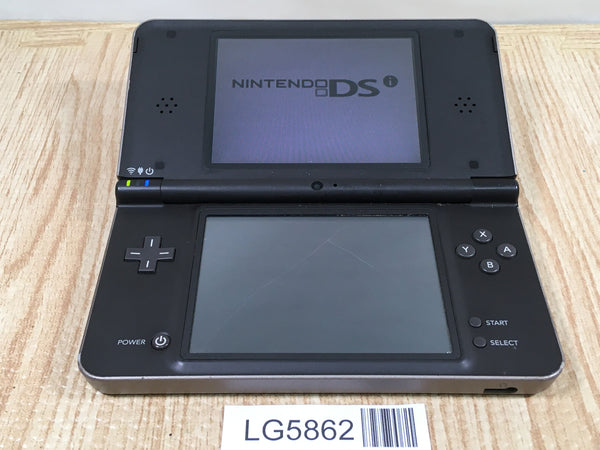 LG5862 With Defects - Nintendo DSi LL XL DS Dark Brown Console Japan