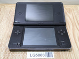 LG5863 Not Working - Nintendo DSi LL XL DS Dark Brown Console Japan