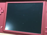 LG5864 Tested Working - Nintendo DSi LL XL DS Wine Red Console Japan