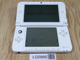 LG5866 With Defects - Nintendo 3DS LL XL 3DS Pink White Console Japan