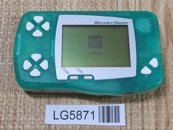 LG5871 With Defects - Wonder Swan Frozen Mint Bandai Console Japan