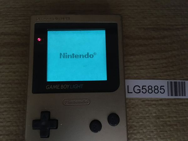 LG5885 Tested Working - GameBoy Light Gold Game Boy Japan