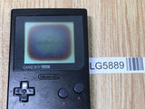 LG5889 With Defects - GameBoy Pocket Black Game Boy Console Japan