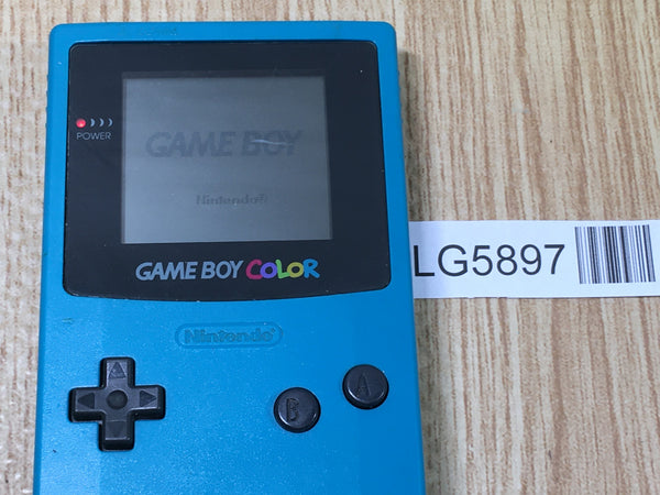 LG5897 With Defects - GameBoy Color Blue Game Boy Console Japan