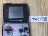 LG5901 With Defects - GameBoy Color Clear Purple Game Boy Console Japan