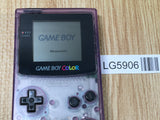 LG5906 With Defects - GameBoy Color Clear Purple Game Boy Console Japan