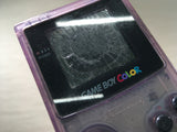 LG5909 Not Working - GameBoy Color Clear Purple Game Boy Console Japan